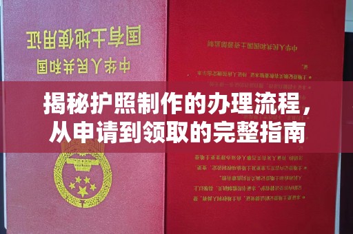 乌拉特中旗揭秘护照制作的办理流程，从申请到领取的完整指南