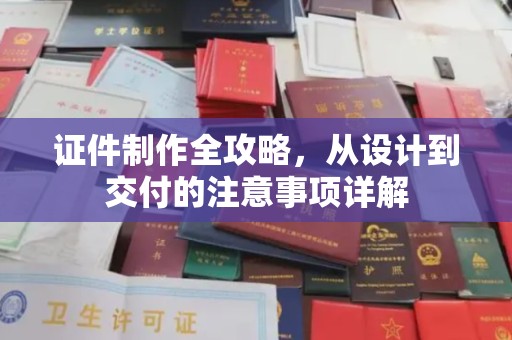 乌拉特中旗证件制作全攻略，从设计到交付的注意事项详解