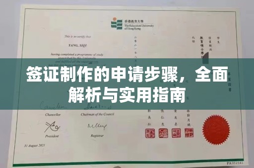乌拉特中旗签证制作的申请步骤，全面解析与实用指南