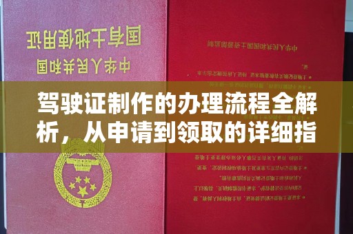 乌拉特中旗驾驶证制作的办理流程全解析，从申请到领取的详细指南