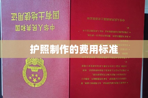 乌拉特中旗护照制作的费用标准