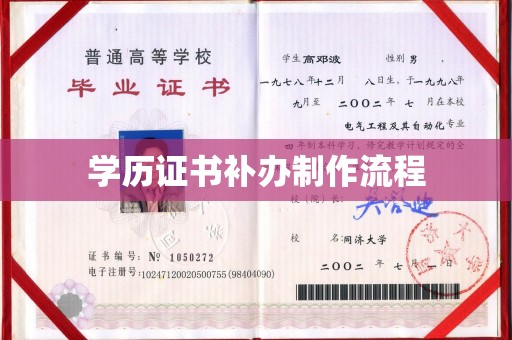 乌拉特中旗学历证书补办制作流程
