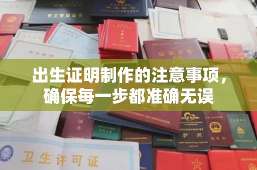 乌拉特中旗出生证明制作的注意事项，确保每一步都准确无误