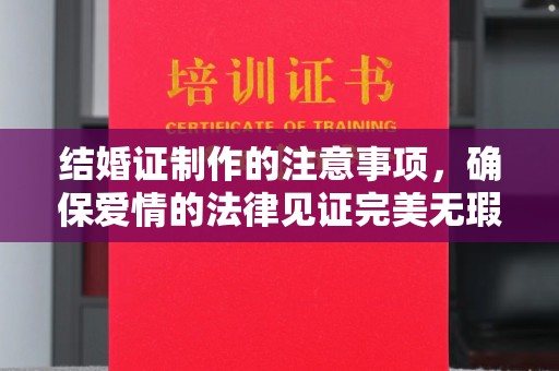 乌拉特中旗结婚证制作的注意事项，确保爱情的法律见证完美无瑕