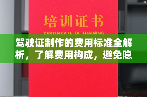 乌拉特中旗驾驶证制作的费用标准全解析，了解费用构成，避免隐形消费
