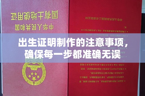 乌拉特中旗出生证明制作的注意事项，确保每一步都准确无误